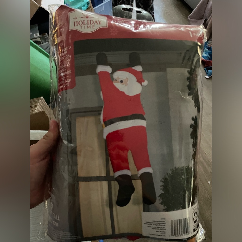 5ft Hanging Santa